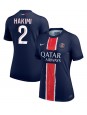 Paris Saint-Germain Achraf Hakimi #2 Domácí Dres pro Dámské 2024-25 Krátký Rukáv